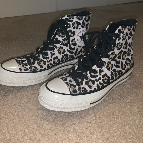 converse cheetah high tops